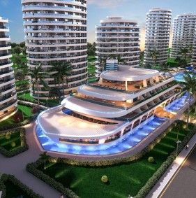 Квартира-студия от инвестора у пляжа Long Beach в Искеле (00500)