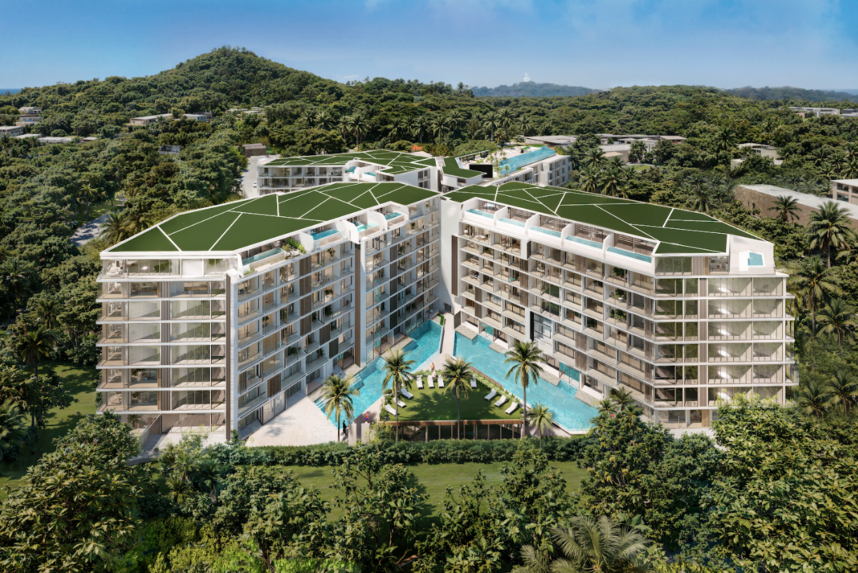 Новые апартаменты с гарантией аренды 6% на 3 года, Равай (001162)