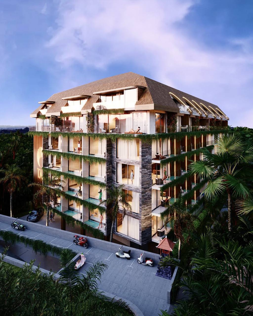 Премиальный апарт-отель в престижном районе Переренан (003507)