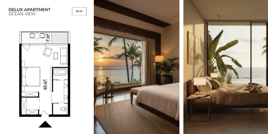 Квартиры, Индонезия, Бали, Улувату (002196) - фото 2