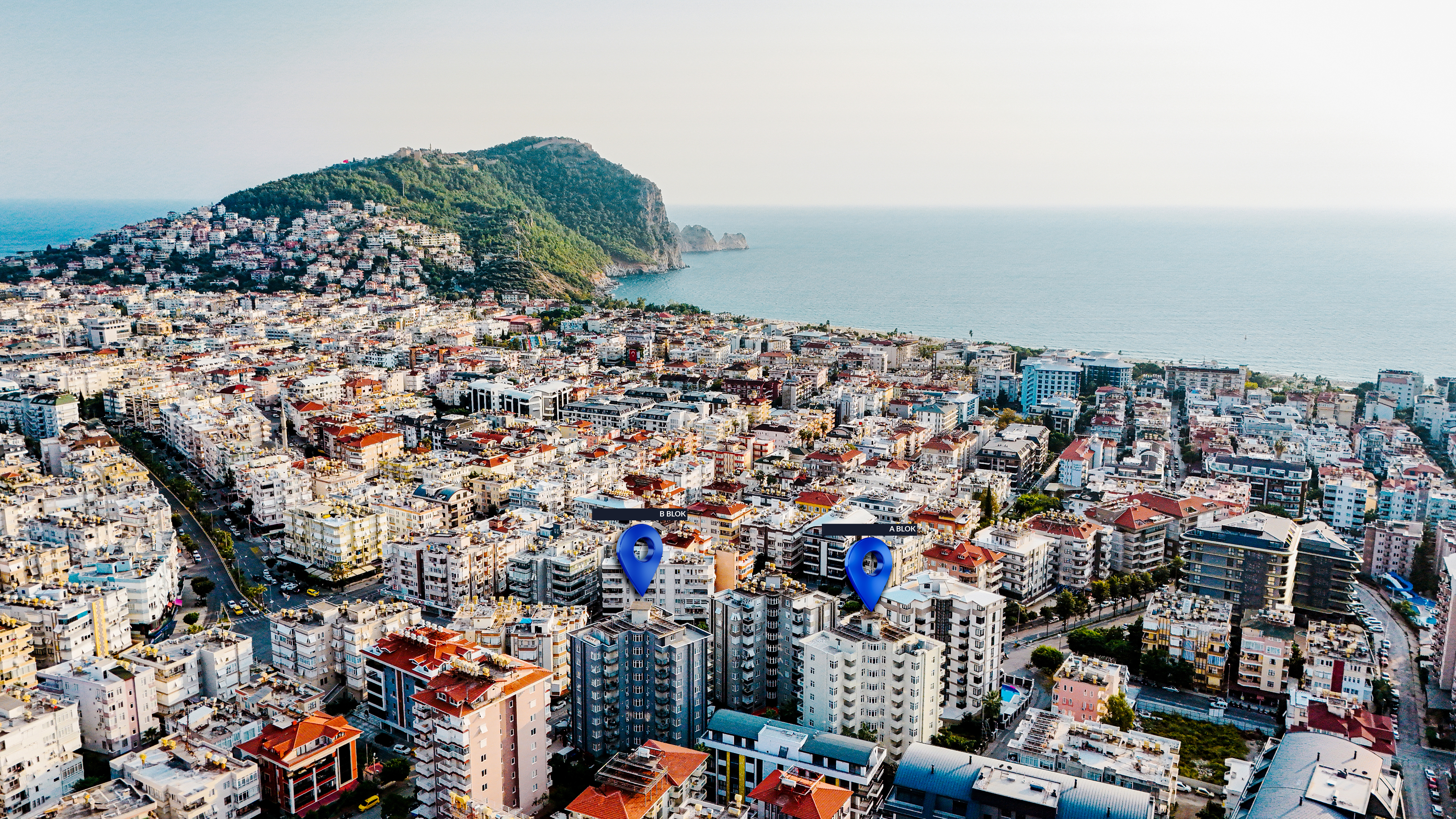 Квартиры в районе пляжа Клеопатра (00252) — фото 2