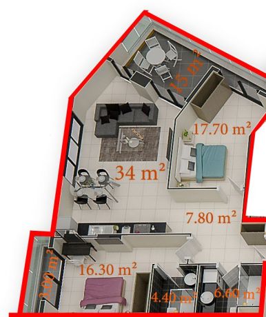 Квартиры, Турция, Алания, Каргыджак (00512) - фото 54