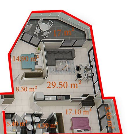 Квартиры, Турция, Алания, Каргыджак (00512) - фото 52