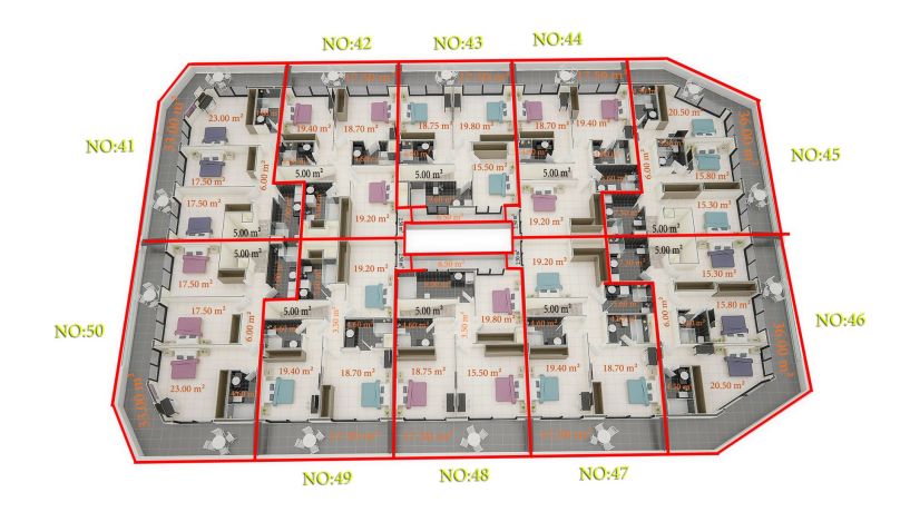 Квартиры, Турция, Алания, Каргыджак (00512) - фото 57