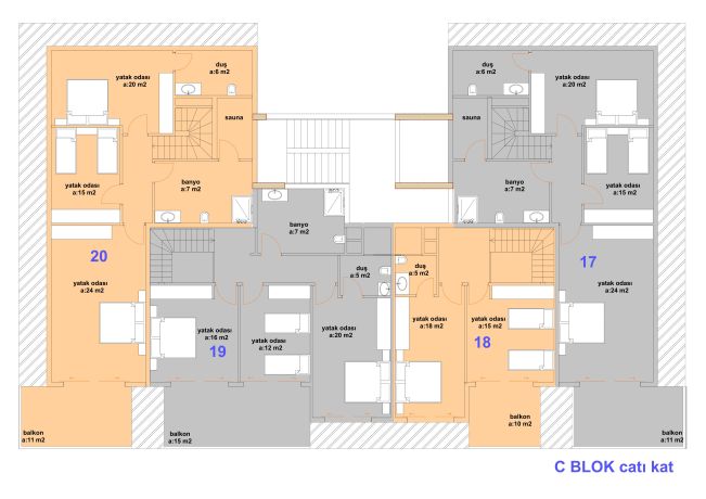 Квартиры, Турция, Алания, Каргыджак (004293) - фото 40