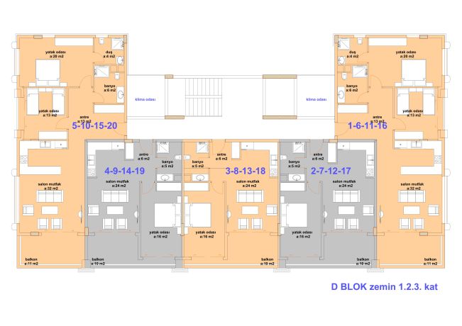 Квартиры, Турция, Алания, Каргыджак (004293) - фото 41