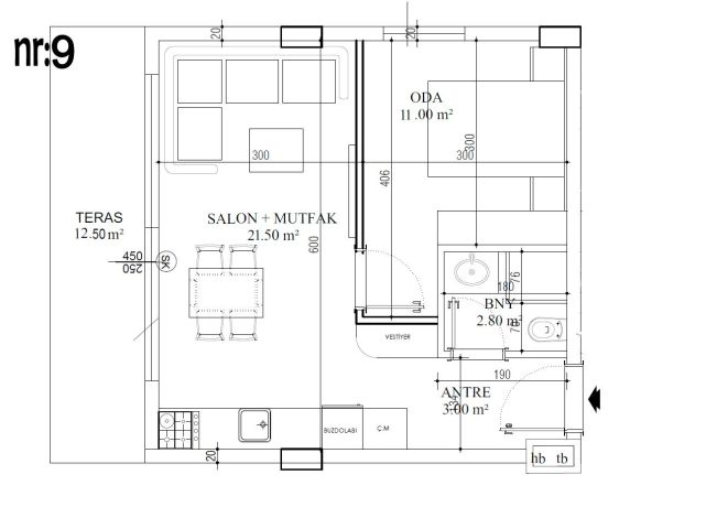 Квартиры, Турция, Алания (00812) - фото 20