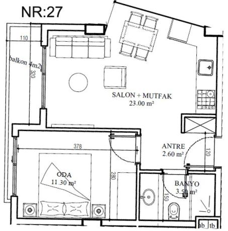 Квартиры, Турция, Алания (00812) - фото 21